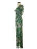 Olivaceous 100% Polyester Paisley Green Casual Dress Size S - photo 5