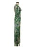 Olivaceous 100% Polyester Paisley Green Casual Dress Size S - photo 4
