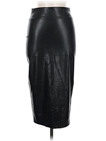 Enza Costa Faux Leather Skirt (view 1)
