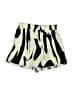 Shein 100% Polyester Animal Print Green Shorts Size 4 - photo 1