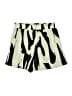 Shein 100% Polyester Animal Print Green Shorts Size 4 - photo 2