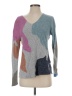 Nic + Zoe Color Block Gray Pullover Sweater Size S - photo 1
