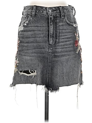 Abercrombie & Fitch Denim Skirt (view 1)