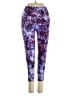 Laundry by Shelli Segal Print Purple Active Pants Size S - photo 1