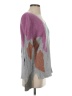Nic + Zoe Color Block Gray Pullover Sweater Size S - photo 4