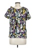 Assorted Brands Purple Short Sleeve Blouse Size M - photo 2