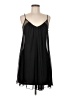 Express 100% Polyester Solid Black Cocktail Dress Size M - photo 1