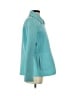Esprit 100% Polyester Argyle Teal Jacket Size S - photo 4