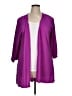 Joan Rivers 100% Polyester Purple Cardigan Size XL - photo 1