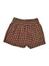 Blue Epic 100% Polyester Argyle Burgundy Shorts Size M - photo 2