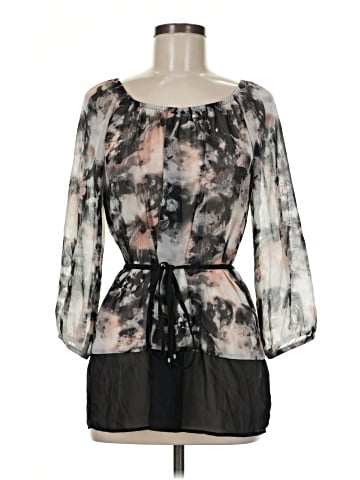 AB Studio 3/4 Sleeve Blouse (view 1)