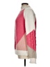 Ann Taylor LOFT Color Block Pink Pullover Sweater Size L - photo 5