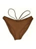 SIMKHAI Solid Brown Swimsuit Bottoms Size L - photo 1