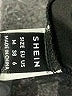 Shein 100% Polyester Black Bodysuit Size M - photo 3
