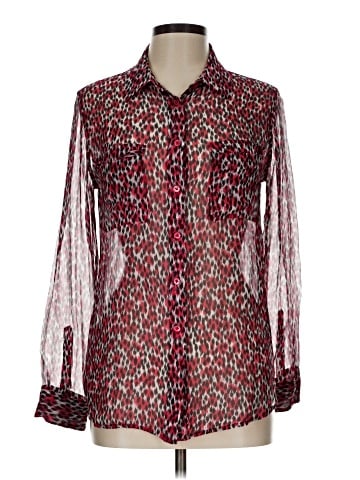 Equipment Long Sleeve Blouse (view 1)