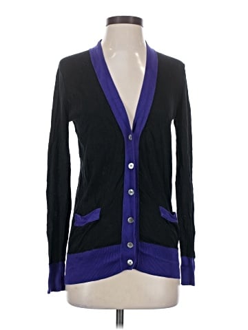 Donna Karan New York Silk Cardigan (view 1)