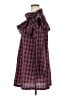 Sugarlips Plaid Red Casual Dress Size M - photo 5