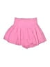 Free People 100% Leather Pink Shorts Size XS - photo 1