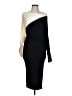 Express Color Block Black Cocktail Dress Size L - photo 1