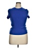 PrAna Blue Short Sleeve Turtleneck Size XL - photo 1