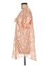 Francesca's 100% Polyester Orange Kimono Size Med - Lg - photo 5
