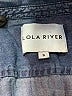 Lola River 100% Lyocell Blue Long Sleeve Button-Down Shirt Size S - photo 8
