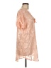 Francesca's 100% Polyester Orange Kimono Size Med - Lg - photo 4