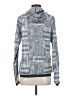Lole 100% Nylon Graphic Silver Track Jacket Size S - photo 2