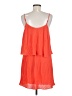 Parker 100% Polyester Orange Cocktail Dress Size M - photo 2
