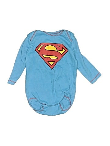 Justice League Long Sleeve Onesie (view 1)