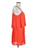 Parker 100% Polyester Orange Cocktail Dress Size M - photo 4