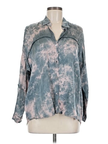 Olivaceous Long Sleeve Blouse (view 1)