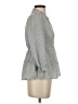 Monteau Gray 3/4 Sleeve Blouse Size S - photo 4