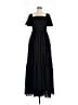 Unbranded 100% Polyester Black Casual Dress Size 9 - photo 1