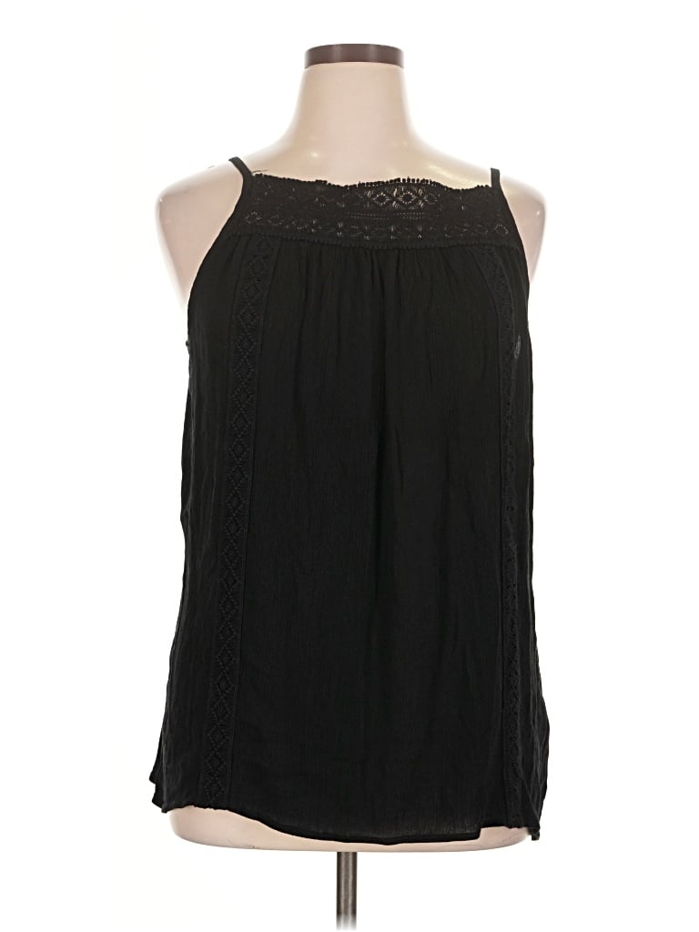 Pre-owned Maurices Sleeveless Blouse In Black