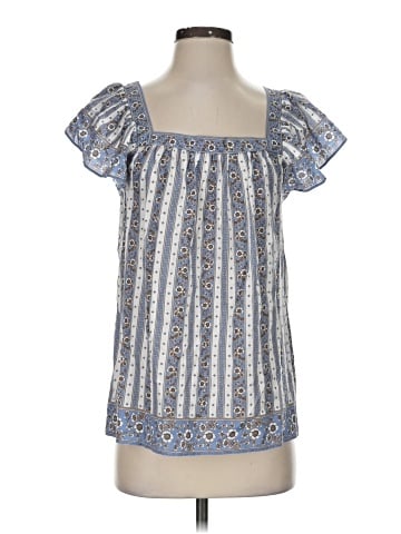Max Studio Short Sleeve Blouse (view 1)