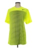 Nike 100% Polyester Green Active T-Shirt Size M - photo 1