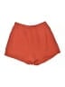 Unbranded Solid Orange Shorts Size L - photo 1