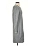 Etcetera Solid Gray Casual Dress Size S - photo 4