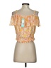 the general good Orange Sleeveless Blouse Size XS - photo 2