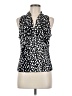 Rafaella Black Sleeveless Blouse Size M - photo 1