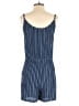 Ann Taylor LOFT Stripes Blue Romper Size M - photo 2