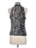 Rafaella Black Sleeveless Blouse Size M - photo 2