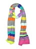Unbranded Stripes Multi Color Gray Scarf One size - photo 1