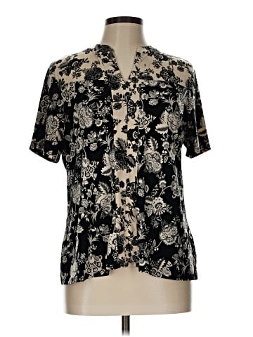 Diana Belle Short Sleeve Blouse (view 1)