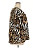 Susan Graver Animal Print Gold Short Sleeve Blouse Size 3X - photo 4