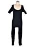 Assorted Brands Solid Black Jumpsuit Size L (estimated) - photo 1