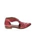 Free People Red Burgundy Flats Size EU 40 - photo 1