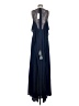 BCBGMAXAZRIA 100% Polyester Blue Cocktail Dress Size 4 - photo 2