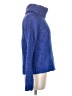 Lilla P Solid Blue Turtleneck Sweater Size M - photo 4
